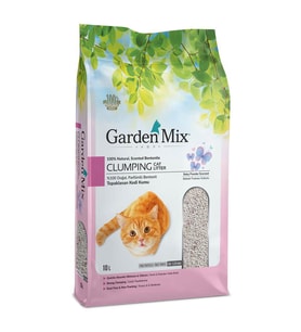 Gardenmix Bebek Pudralı Bentonit İnce Taneli Kedi Kumu 10 Lt (Beyaz)