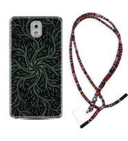 Samsung Note 3 4 5 8 9 20 Ultra 10 Lite Kılıf Boyun Asklı Rasta Silikon Sarmaşıklar 1675