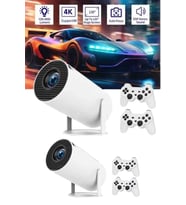 Mey İthalat® Full Hd 8 Gb Ayaklı Çift Kollu 4K Video Oyun Konsolu Taşınabilir