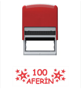 100 Aferin Öğretmen Kaşesi (Kırmızı)