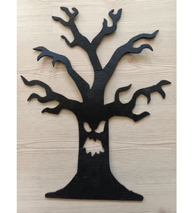 Leylaser Cadılar Bayramı Halloween 3 mm Kalın  Siyah Keçe Korkunç