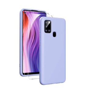 Samsung Galaxy A21s Kılıf Kamera Korumalı Silikon Rubber Arka Kapak