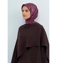 Saf İpek Sura Eşarp-2026 İlkbahar-Yaz- 954100D (Bordo)