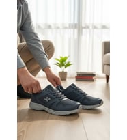 Enoch Unisex Beyaz Yüksek Tabanlı Bağcıklı Yürüyüş Ve Koşu Spor Ayakkabı Günlük Sneaker