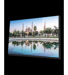 İstanbul Cami Manzara 4mm Dayanıklı Cam Tablo Temperli Cam
