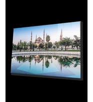 İstanbul Cami Manzara 4mm Dayanıklı Cam Tablo Temperli Cam