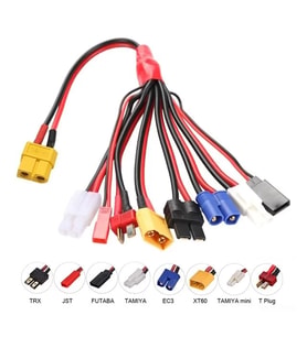 Pm-24266 Htrc 8 İn 1 Lipo Batarya Banana Şarj Kablo Seti
