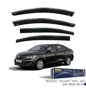 Renault Taliant Uyumlu Kromlu Cam Rüzgarlığı -2021 Parça