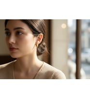 STİL İNCİSİ/XUPING JEWELRY ZAGA MODEL KÜPE (Altın Rengi)