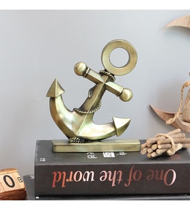 Kişiye Özel Masa Üstü Denizci Çapası 12,5*3,5*14,5cm