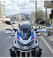 MOTOCAM Honda Africa twin CRF 1100 L4 Ön Cam 2023-2026 Model 54cm Şeffaf Renkli 4mm UZUN