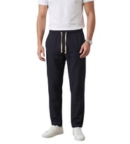 DeepSEA Lacivert Çizgi Dokulu Rahat Kesim Yazlık Spor Pantolon – Hafif Kumaş Modern Tasarım 2600263
