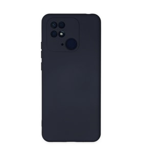 Xiaomi Redmi 10c Kılıf Nano İçi Kadife Silikon - Lacivert