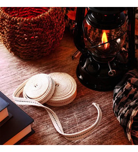 2 METRE 7 NUMARA FİTİL GEMİCİ FENERİ FİTİLİ 7 GAZ LAMBASI FİTİLİ YEDEK FİTİL KEROSENE LAMP WİCK