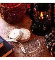2 METRE 7 NUMARA FİTİL GEMİCİ FENERİ FİTİLİ 7 GAZ LAMBASI FİTİLİ YEDEK FİTİL KEROSENE LAMP WİCK