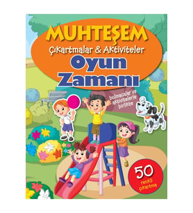 Muhteşem Çıkartmalar Aktiviteler Oyun Zamanı