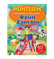Muhteşem Çıkartmalar Aktiviteler Oyun Zamanı
