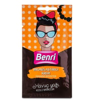 Benri Bronzlaştırıcı Krem Havuç Yağı 15 ml