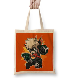 Bakugou Chibi Bez Çanta Uzun Saplı