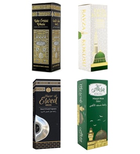 Kabe Örtüsü Kokusu Medine Ravza Kokusu Hacerül Esved Kokusu Ve Mescidi Aksa Kokusu Sprey 400 Ml.