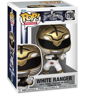 Funko Pop! Filmler: Mighty Morphin Power Rangers: The Movie - White Ranger - Power Rangers Filmi - K (Krem)