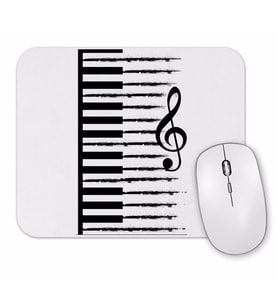 Piyano Müzik  Notaları Mouse Pad