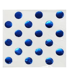 Mavi Puantiyeli Varaklı Kağıt Peçete 33x33cm pk:20-