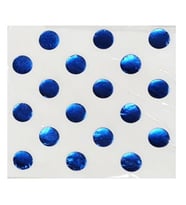Mavi Puantiyeli Varaklı Kağıt Peçete 33x33cm pk:20-