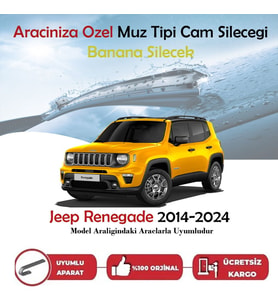 Jeep Renegade Muz Silecek Takımı 2014-2024