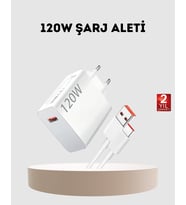 120W USB-C Şarj Adaptörü Süper Hızlı Şarj Güç Kaynağı Seti