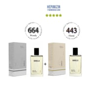 664 + 443 Erkek/Kadın Parfüm Edp 50 ml Woody/Floral - Mnms664443