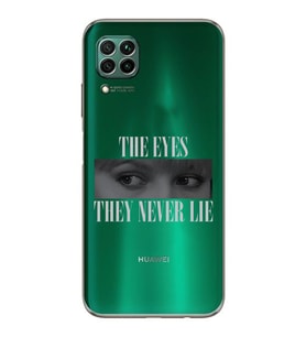 Huawei P40 Lite Uyumlu Baskılı Yumuşak Silikon Şeffaf Telefon Kılıfı