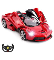 Rastar 1:14 Uzaktan Kumandalı Araba Ferrari La Ferrari Man Kapı Açılan 2.4 Ghz Usb Şarjlı Işıklı Kır
