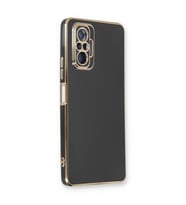 Xiaomi Redmi Note 10 Pro Kılıf Volet Silikon - Siyah