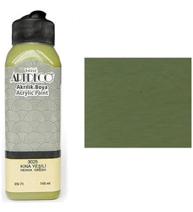 ARTDECO AKRİLİK BOYA 140 ML. KINA YEŞİLİ