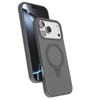 Newface Apple iPhone 17 Pro Regal Magsafe Standlı Kapak - Titan Gri