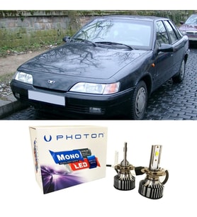 Daewo Espero Led Xenon Kısa Far Ampulü H1 Mono Yeni Seri Beyaz