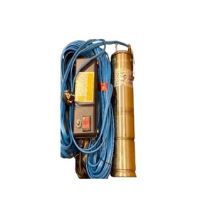 MGM-P 150 1.5 HP 220v 25 mt. Kablolu & Panolu Bronz Yağ Çemberli Dalgıç Pompa Çıplak Motoru
