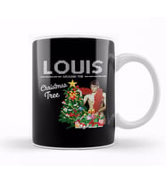 Louis Theroux Around The Christmas Tree Kupa Bardak Porselen