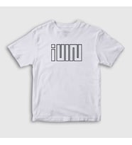 Presmono Unisex Çocuk Beyaz Logo K-Pop G I Dle T-Shirt 406027tt (Beyaz)