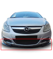 Opel Corsa D Ön Lip Parlak Siyah Ön Ek Plastik 2006 - 2014