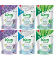 Dalan Roxy Bio Clean Matik Sabun Tozu 800GR Karma 6 Lı Set (Lavanta/Bahar/Aloe Vera) (156 Yıkama)