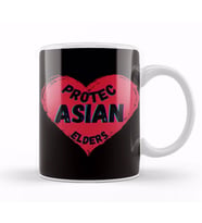 Protect Aapi Asian Elders Kupa Bardak Porselen