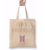 Love Yourself Bts Bez Çanta Uzun Saplı