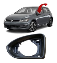 VOLKSWAGEN GOLF7 VII SOL(ŞÖFOR) DIŞ DİKİZ AYNA ÇERÇEVESİ 2013-2014-2015-2016-2017 5G0857601