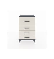 Arges Komodin 4 Çekmeceli 60x30x96 Antrasit-Aytaşı