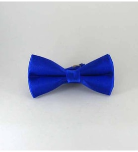 Saks Düz Renk Saten Papyon - SP-11 (Renksiz)