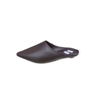 MAMMAMİA D26YT-6040 FINDIK TOPUK SİVRİ DERİ KADIN TERLİK