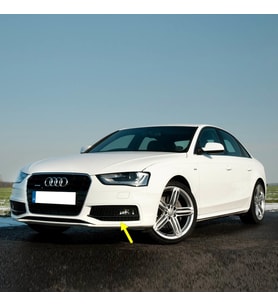 Audi A4 S-Line 2013-2015 Sol Ön Sis Farı Çerçevesi Kromlu 8K0807681L