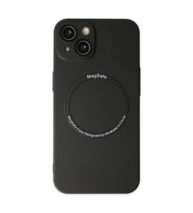 Apple İphone 14 Plus Kılıf Jack Magneticsafe Lens Silikon - Siyah